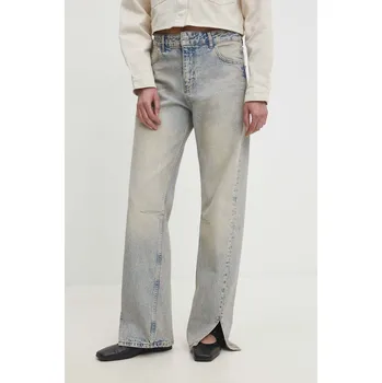 Dámské džíny Džíny Answear.LAB dámské, high waist w.1800.tjs modrá 55X, vel. L