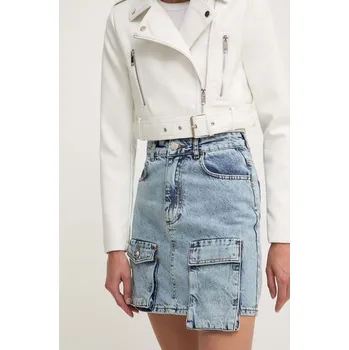 Dámská sukně Džínová sukně Answear.LAB 40826.TWK modrá 55X, vel. S