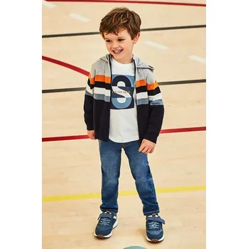 Chlapecké kalhoty Dětské rifle Mayoral soft denim jogger 4531.5D.Mini.9BYH modrá 55X, vel. 110