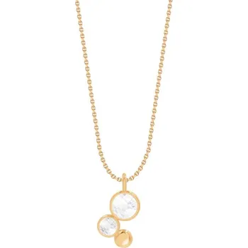 Náhrdelník Pozlacený náhrdelník Lilou Sparkling 209/40/LAN/15/PO zlatá GLD, vel. ONE SIZE