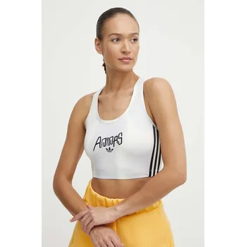 Top adidas Originals dámský, šedá barva, IU2489 00M, vel. L