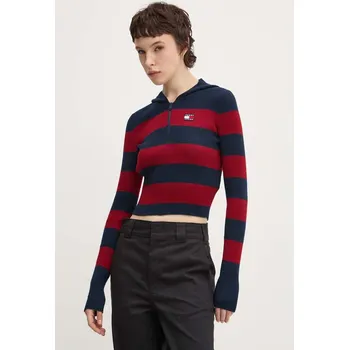 Pánský svetr Svetr Tommy Jeans DW0DW18679 námořnická modř 59X, vel. L