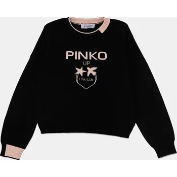 Dívčí svetr Dětský svetr Pinko Up F4PIBGJP108 černá 99X, vel. 110