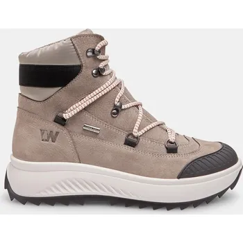 Dámská zimní obuv Weinbrenner dámská zimní obuv water-stop šedo-hnědé, vel. 37