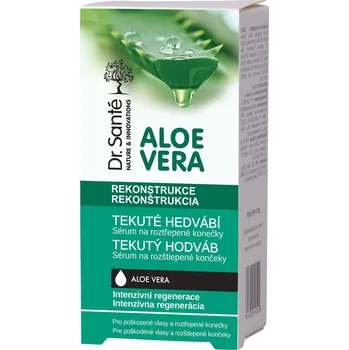 Vlasová regenerace Dr. SANTÉ Aloe Vera hedvábné sérum na poškozené vlasy 30ml