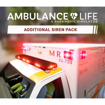 Počítačová hra Ambulance Life: A Paramedic Simulator - Additional Siren Pack DLC
