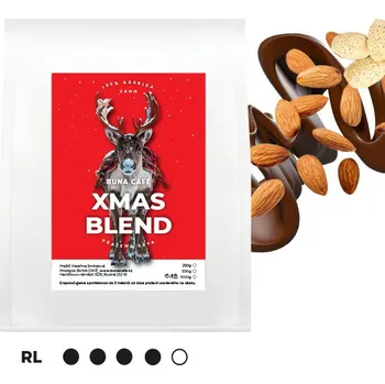 Káva BUNA CAFÉ XMAS BLEND, 100% arabika, RL45, 250g