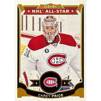 Sběratelská karetní hra insert karta CAREY PRICE 15-16 OPC NHL All-Star číslo 200