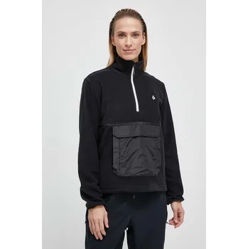 Pánská mikina Polarová mikina Volcom černá barva H4152401.BLK 99X, vel. M