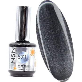 Lak na nehty NSN Professional UV/LED Gellac - 671