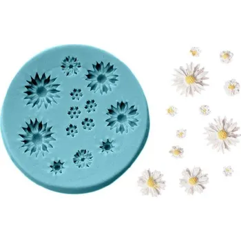 Forma na pečení Silikonová formička - květy 8,5cm - Cakesicq