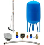 Domácí vodárna s ponorným čerpadlem 3" STM28 / 200l - RTS s Digitálnym tlakovým spínačom