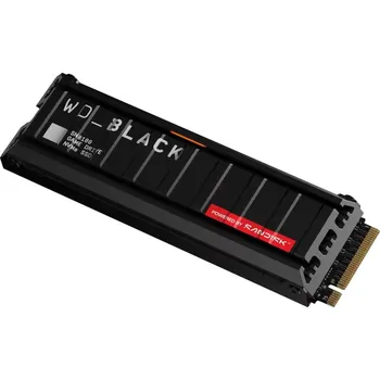 Interní pevný disk WESTERN DIGITAL WD_Black SN8100 2TB SSD WDS200T1XHM NVMe M.2 PCIe Gen5 Interní chladič M.2 2280