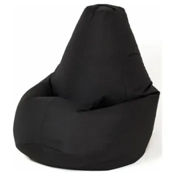 Sportovní taška Sako taška pouffe Hruška černá L 105 x 80 cm