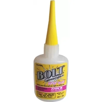 Průmyslové lepidlo BUPAK CA vteřinové lepidlo BOLT 28,4g HUSTÉ