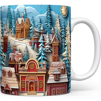 Hrnek s vánočním motivem 330 ml