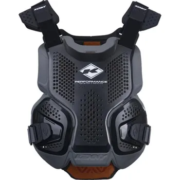 Motocyklový chránič hrudi a pátěře KENNY chránič na záda a hrudník - PERFORMANCE - černá/hnědá XL-2XL
