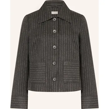 Milano Italy Dámská Kabátová Bunda, tmavě šedá, 34