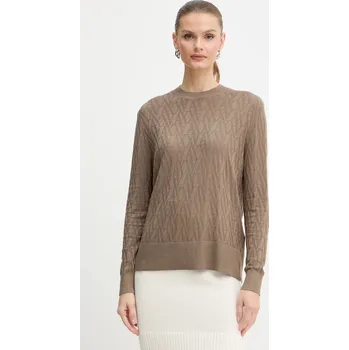 Dámský svetr Svetr Armani Exchange XW001317.AF16619 hnědá 84A, vel. XS