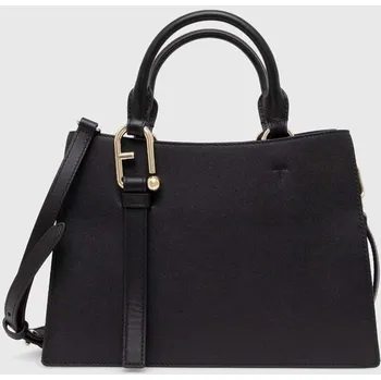 Kabelka Kožená kabelka Furla černá barva, WB01336 BX2045 O6000 WB01336.BX2045.O6000 99X, vel. ONE SIZE