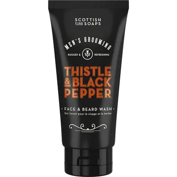 Péče o vousy The Scottish Fine Soaps Mycí gel na pleť a vousy - 150 ml | Thistle & Black Pepper