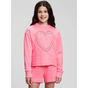 Dívčí mikina GAP Dívčí Dětská mikina srdce 796525-03 Velikost: XL Tričko zdarma při nákupu nad 3000,-!