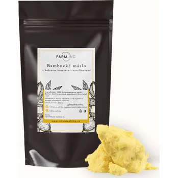 Tělové mléko Farm.inc Žluté bambucké máslo - s kořenem borututu 250g