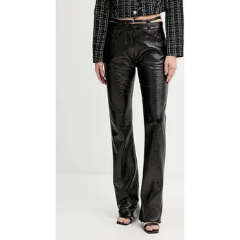 Dámské kalhoty Kalhoty Pinko dámské, černá barva, zvony, high waist, 105950 A2YG 105950.A2YG 99X, vel. 40