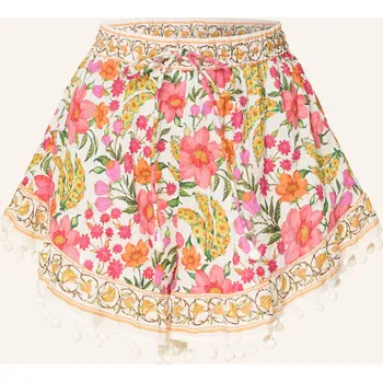 Dámské kraťasy Farm Rio Dámské Šortky Banana, režná / světle červená /...