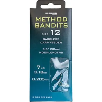 Rybářský háček Drennan návazce Method Bandits Carp Feeder size 16