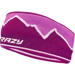 Čelenka Crazy SKYLINE - fialová/růžová