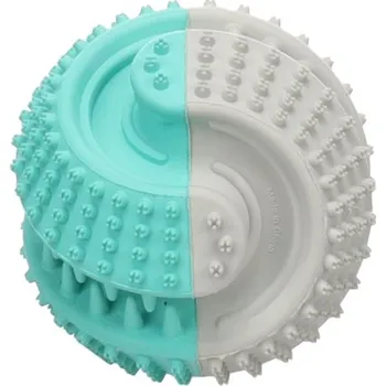 Hračka pro psa Hračka guma Growi míč bílá&zelená Flamingo