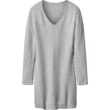 Dámské šaty esmara® Dámské úpletové šaty (stříbrná, S(36/38))