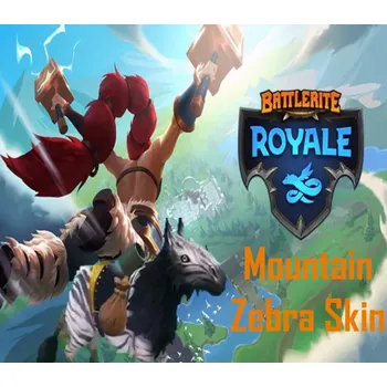 Počítačová hra Battlerite - Mountain Zebra Skin DLC