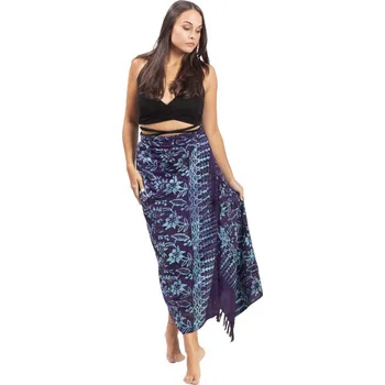 Šátek Sarong BALI BATIK fialový XVI.