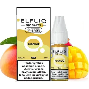 vaporizér Liquid ELFLIQ Nic SALT Mango 10 ml 10 mg
