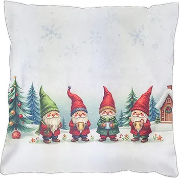 Povlečení 4sleep Vánoční povlak na polštář 40 × 40 - Trpaslíci