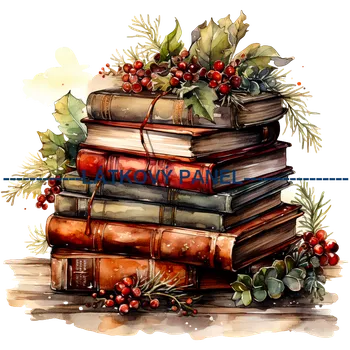 Látkový panel - Vánoční - VA-14 Velikost: 30x30cm, Materiál: Bavlna