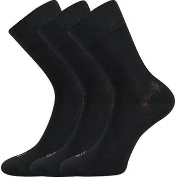 Bambusové ponožky Lonka - Deli, černá Barva: Černá, Velikost: 43-46