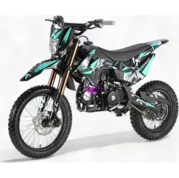 malá motorka KXDmoto 609 17/14 tyrkysová