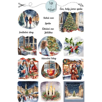 samolepka SAMOLEPKY VÁNOCE 2