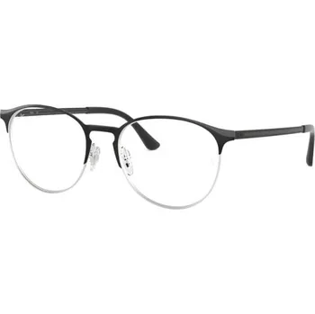 Brýlová obroučka Ray-Ban® 6375 černá stříbrná lesk, stranice černá lesk 2861
