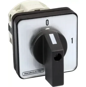 spínač Vačkový vypínač, ON-OFF Tracon TK-639/4 400V, 50Hz, 63A, 4P, 18,5kW, 64×64mm, 90° (Tracon TK-639/4)