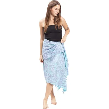 Šátek Sarong BALI BATIK modrý XVIII.