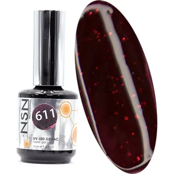 Lak na nehty NSN Professional UV/LED Gellac - 611