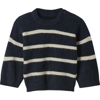 Dívčí oblečení lupilu® Dětský pletený svetr (navy modrá, 74/80)