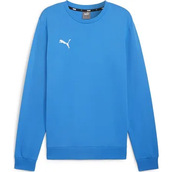 Pánská mikina Pánská mikina PUMA TEAMGOAL CASUALS CREW NECK S 658592_02 IGNITE BLUE/PUMA WHITE S