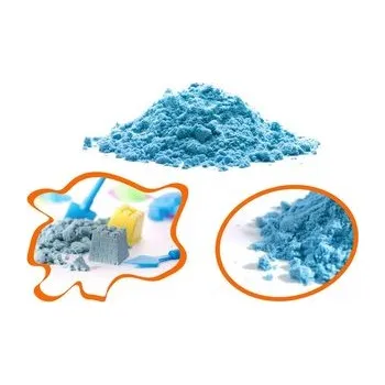 kinetický písek PlaySand Magický tekutý písek 1 kg modrý