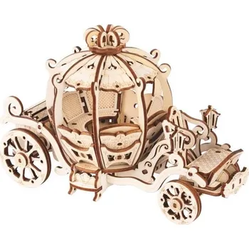 Puzzle Woodcraft Dřevěné 3D puzzle Pohádkový kočár