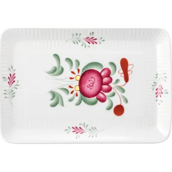 Talíř Ostfriesenrose talířek na máslo 18.5 x 12.5 cm AMINA, bílá, Seltmann Weiden ▪ Kč 810 ️ - Luxurytable.cz Seltmann Weiden